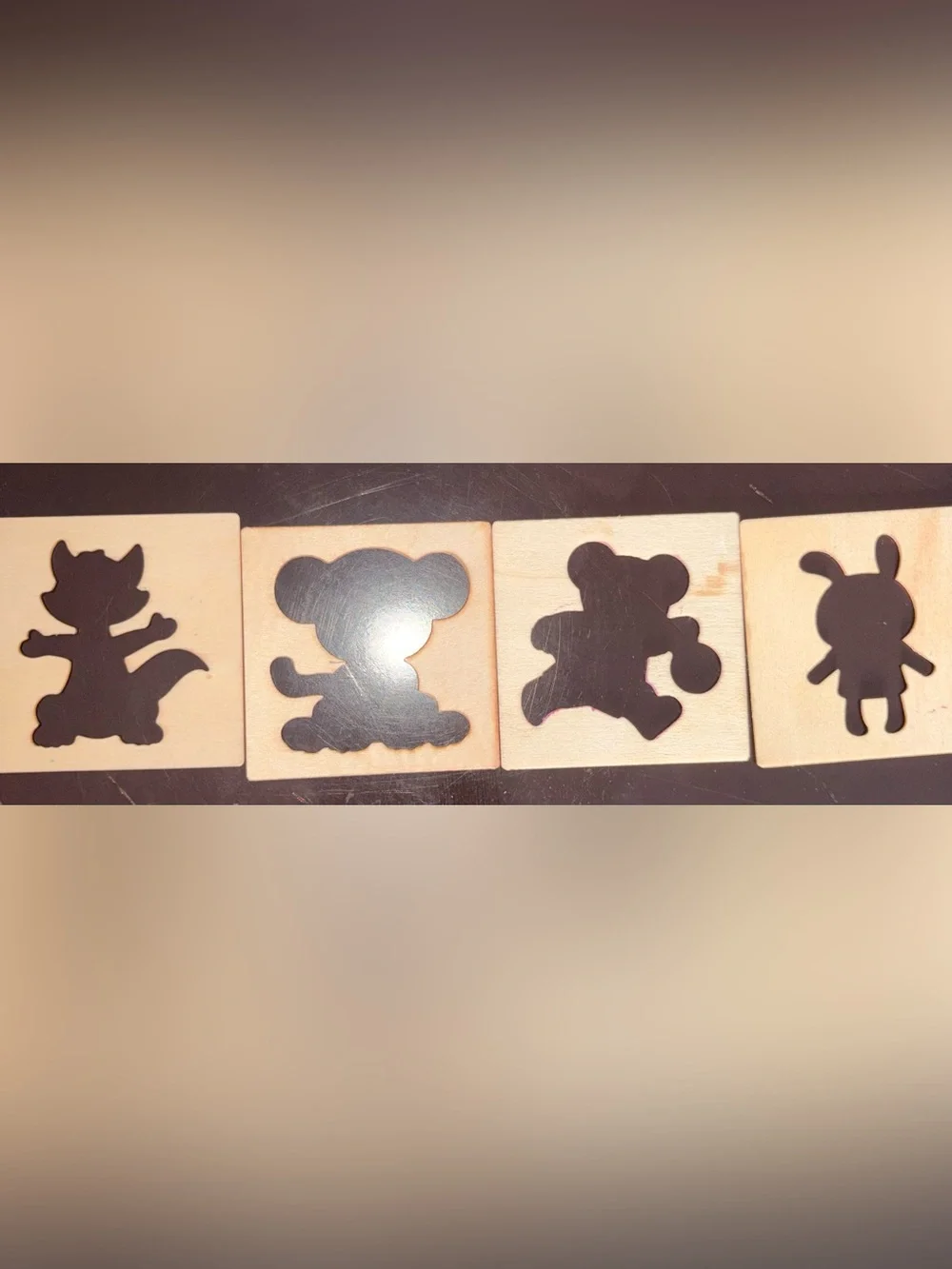 Wooden Animal & Transportation Stencils